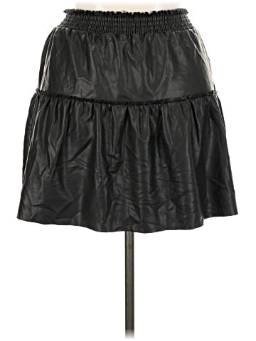 Laundry by Shelli Segal Faux Leather Skirt (view 2)