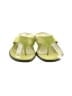 Vionic 100% Leather Green Flip Flops Size 7 - photo 2