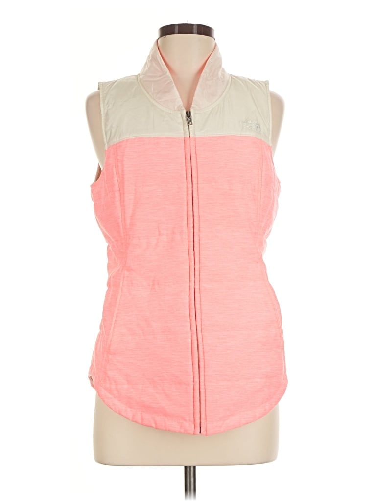 Pre-owned The North Face Vest In Pink