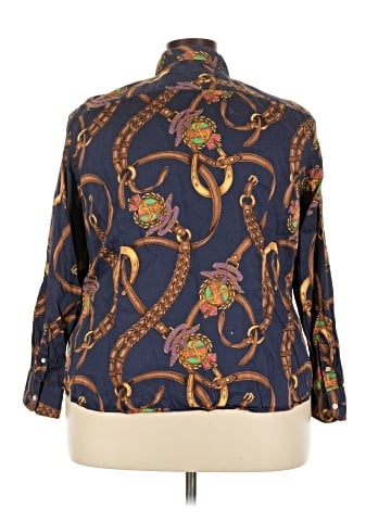 Lauren by Ralph Lauren Long Sleeve Button-Down Shirt (view 2)