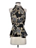 Fab'rik 100% Polyester Black Sleeveless Blouse Size S - photo 1