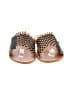 L Space Checkered-gingham Tan Sandals Size EU 40 - photo 2