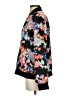 Jason Wu 100% Polyester Floral Black Track Jacket Size S - photo 5