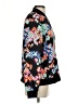 Jason Wu 100% Polyester Floral Black Track Jacket Size S - photo 4