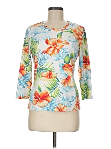 J. McLaughlin 3/4 Sleeve T-Shirt (view 1)