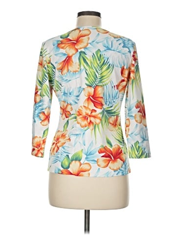 J. McLaughlin 3/4 Sleeve T-Shirt (view 2)