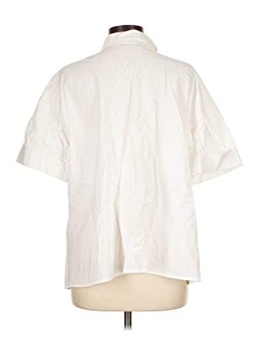 Magaschoni Short Sleeve Blouse (view 2)