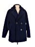 French Connection 100% Polyester Blue Coat Size M - photo 1
