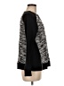 Susan Graver Chevron-herringbone Black Pullover Sweater Size M - photo 4