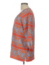 Mud Pie Orange 3/4 Sleeve Blouse Size L - photo 5