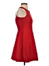 Francesca's Solid Red Cocktail Dress Size S - photo 4