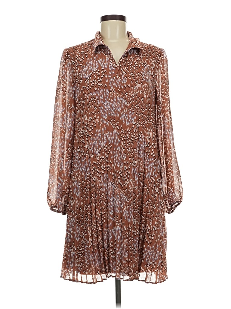Pre-owned Nine West Casual Dress In Brown