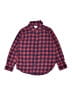 Crewcuts Outlet 100% Cotton Plaid Red Long Sleeve Button-Down Shirt Size 6 - 7 - photo 1