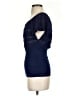Cache Blue Short Sleeve Top Size S - photo 5