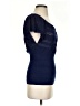 Cache Blue Short Sleeve Top Size S - photo 4