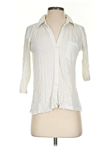 Theory 3/4 Sleeve Button-Down Shirt (view 1)
