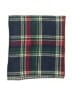 Unbranded Plaid Burgundy Scarf One size - photo 2