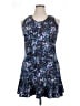Tail Stars Blue Cocktail Dress Size XL - photo 1