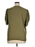 Everleigh 100% Polyester Green Short Sleeve Blouse Size XL - photo 2