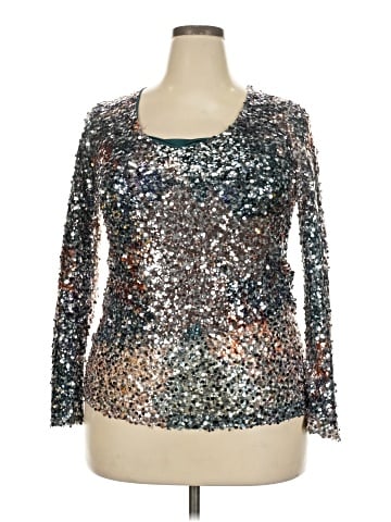 Elie Tahari Long Sleeve Top (view 1)