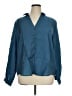Never Fully Dressed Blue Long Sleeve Blouse Size 14 - photo 1