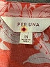 Per Una 100% Cotton Orange 3/4 Sleeve Blouse Size 18 - photo 7