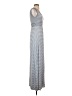 Max Studio Stripes Gray Casual Dress Size S - photo 4
