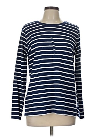 Lands' End Long Sleeve Henley (view 1)