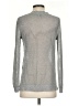 Nic + Zoe Metallic Silver Pullover Sweater Size XS - photo 2