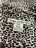 Dalia Collection Animal Print Silver Long Sleeve Blouse Size S - photo 7