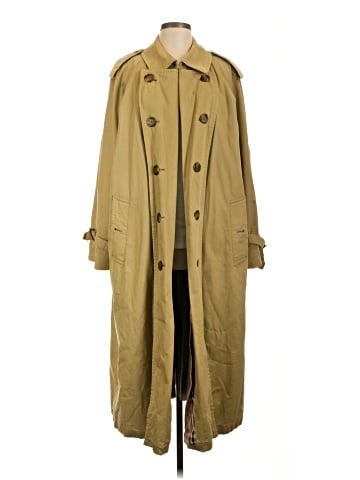 Burberry Vintage Wool Lined Trenchcoat (view 1)