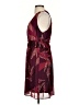 DR2 100% Polyester Paisley Burgundy Cocktail Dress Size S - photo 5