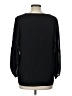 DAILYLOOK 100% Polyester Black Long Sleeve Blouse Size L - photo 2
