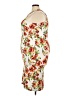Rouge Print Ivory Cocktail Dress Size 3X - photo 5