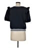VOY Black Short Sleeve Top Size M - photo 2