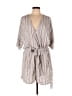 Cupshe 100% Rayon Stripes Gray Romper Size XL - photo 1