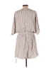 Cupshe 100% Rayon Stripes Gray Romper Size XL - photo 2