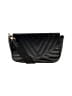 Assorted Brands Chevron-herringbone Black Crossbody Bag One size - photo 1