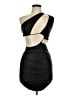 Windsor Metallic Black Cocktail Dress Size L - photo 1