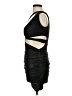 Windsor Metallic Black Cocktail Dress Size L - photo 5