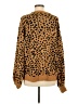 Crown & Ivy 100% Acrylic Animal Print Brown Pullover Sweater Size M - photo 2