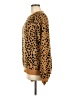 Crown & Ivy 100% Acrylic Animal Print Brown Pullover Sweater Size M - photo 5