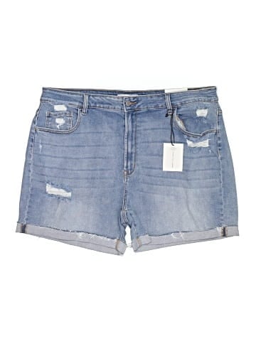 Zenana Denim Shorts (view 1)