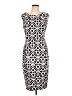 En Focus Studio Graphic Black Cocktail Dress Size 12 - photo 1