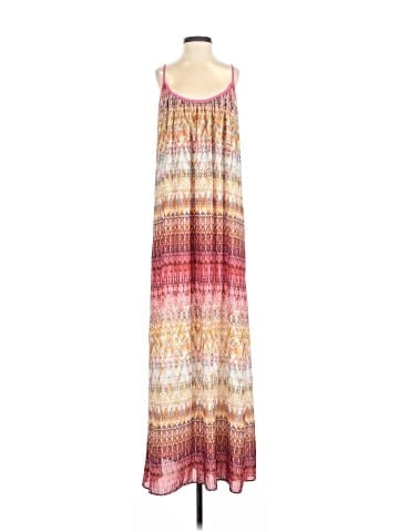 Lavender Brown Casual Dress (view 1)