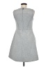 Paraphrase Solid Gray Casual Dress Size 6 - photo 2