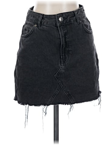 Topshop Denim Skirt (view 1)
