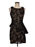 BCX Animal Print Black Cocktail Dress Size 9 - photo 1