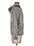 Uniqlo 100% Polyester Metallic Silver Windbreaker Size M - photo 4