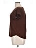89th & Madison Brown Short Sleeve Top Size XL - photo 5